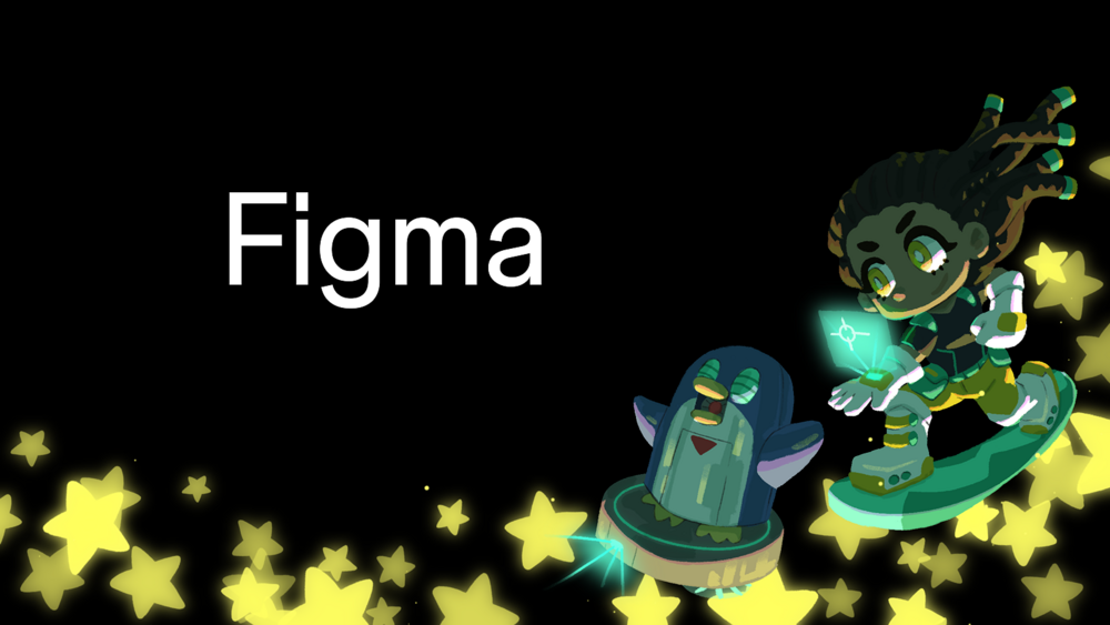 Sign up for a Figma Education Account!  background
