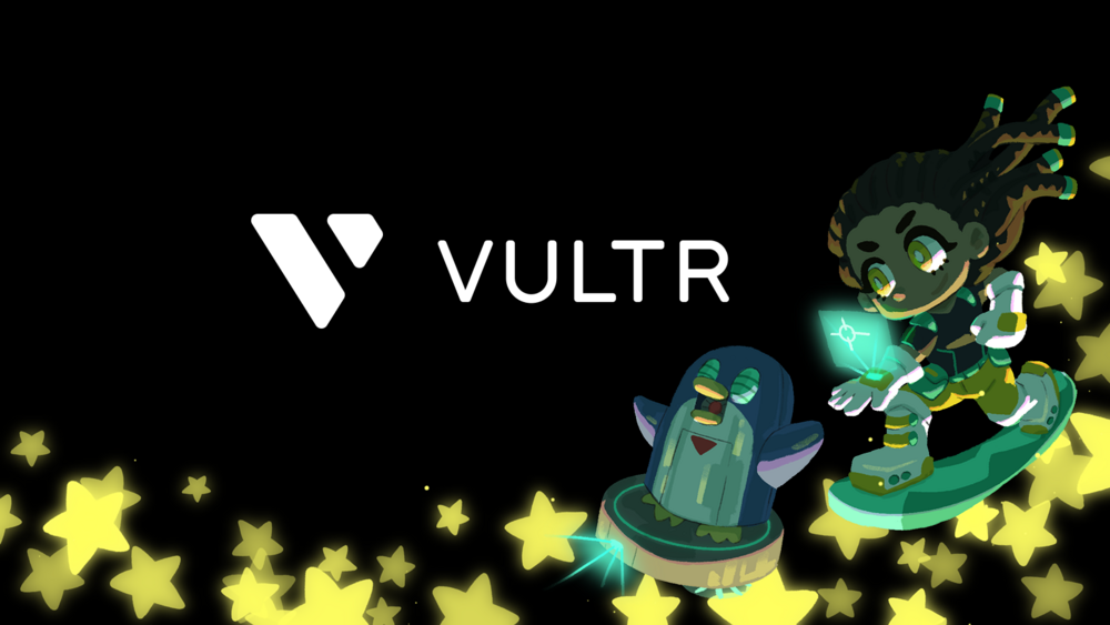 Set up a Static Website using Vultr background