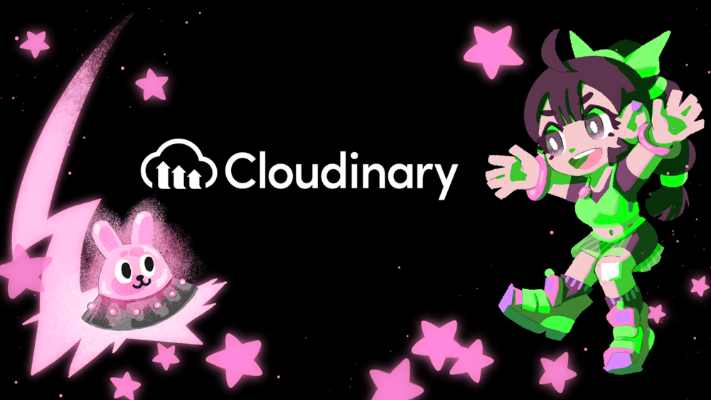 Enhance a Hack with Cloudinary! background