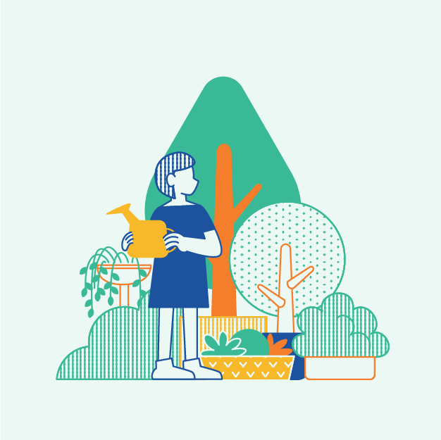 Garden Hacks background