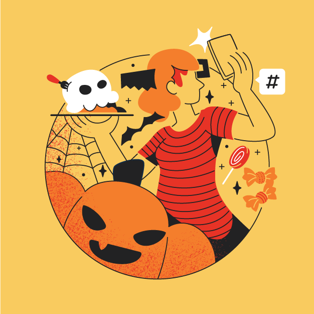 Hack or Treat? background
