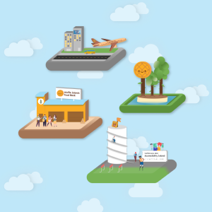 WaffleHacks background