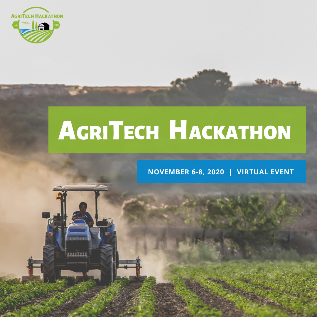 The AgriTech Hackathon background