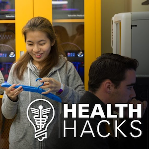 HealthHacks 2019 background