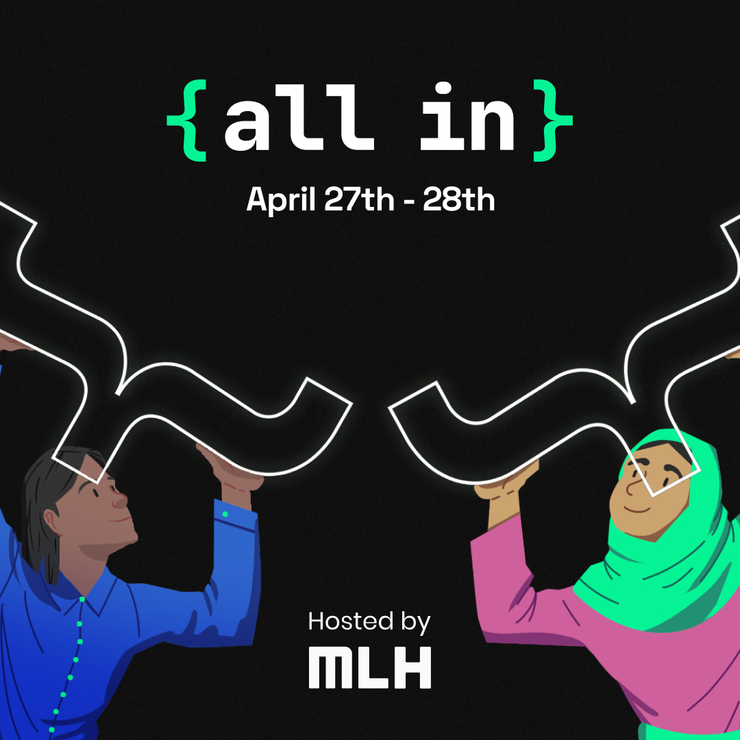 All In Hackathon April background