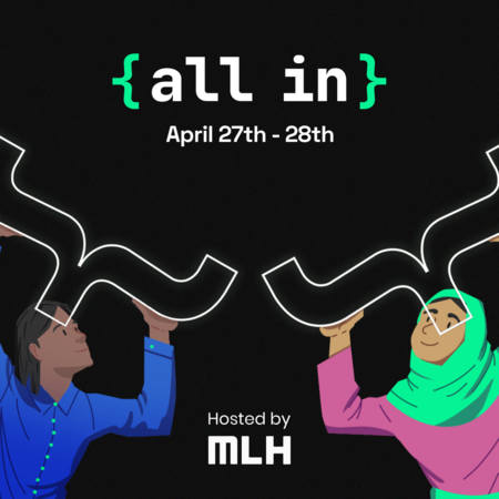 All In Hackathon April background