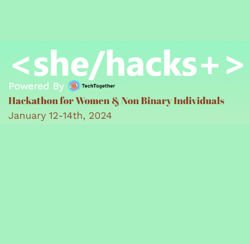 SheHacks+ background