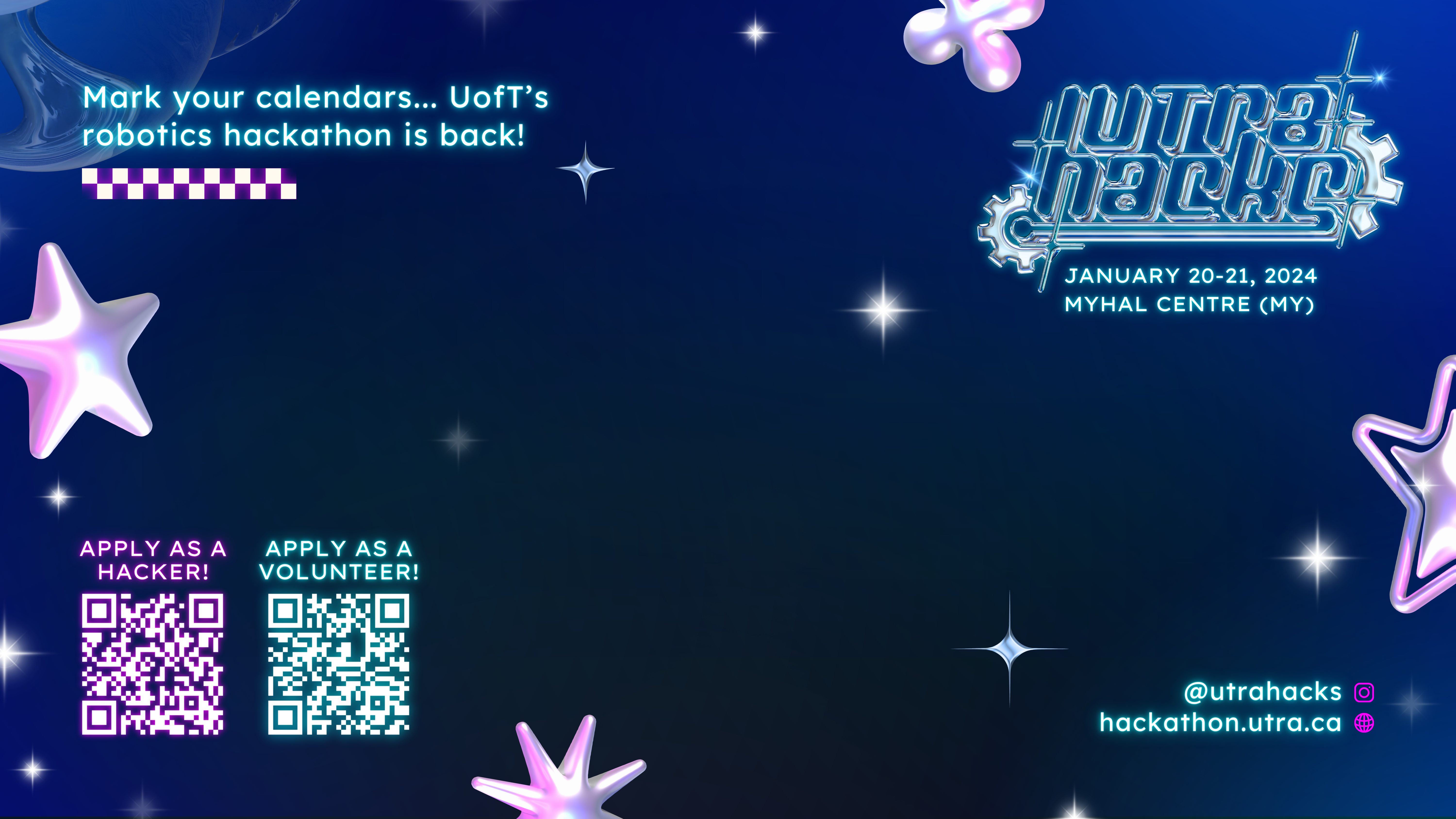 UTRA Hacks 2024 background