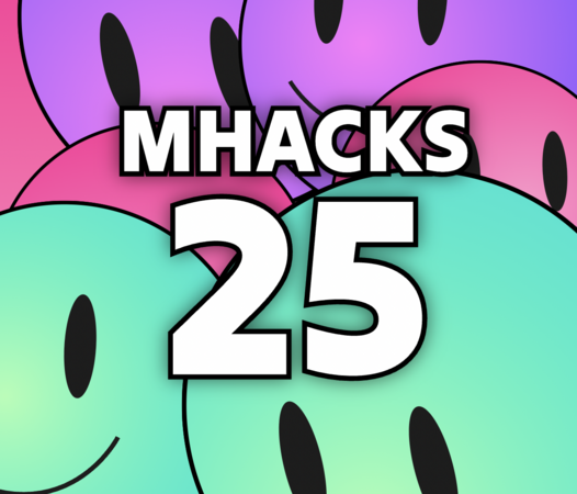 MHacks 25 background