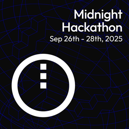Midnight Hackathon background