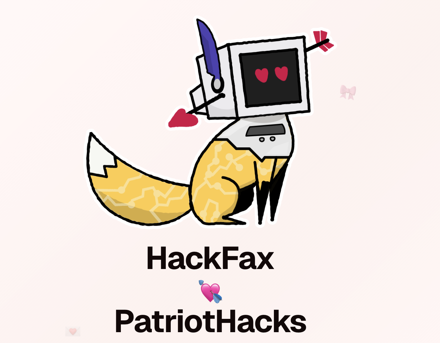 HackFax x PatriotHacks background