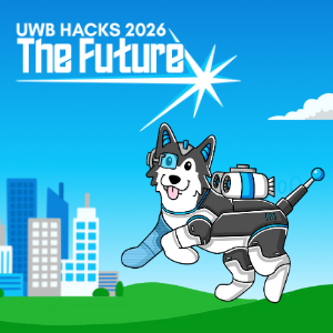UWB Hacks 26: The Future! background