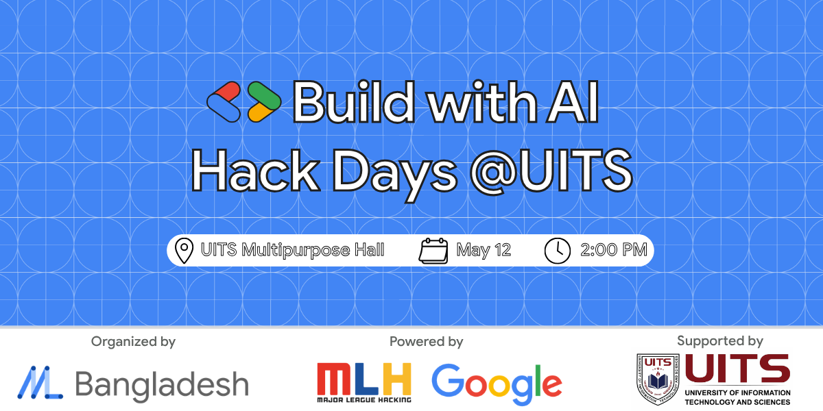 Build with AI Hack Days @UITS background