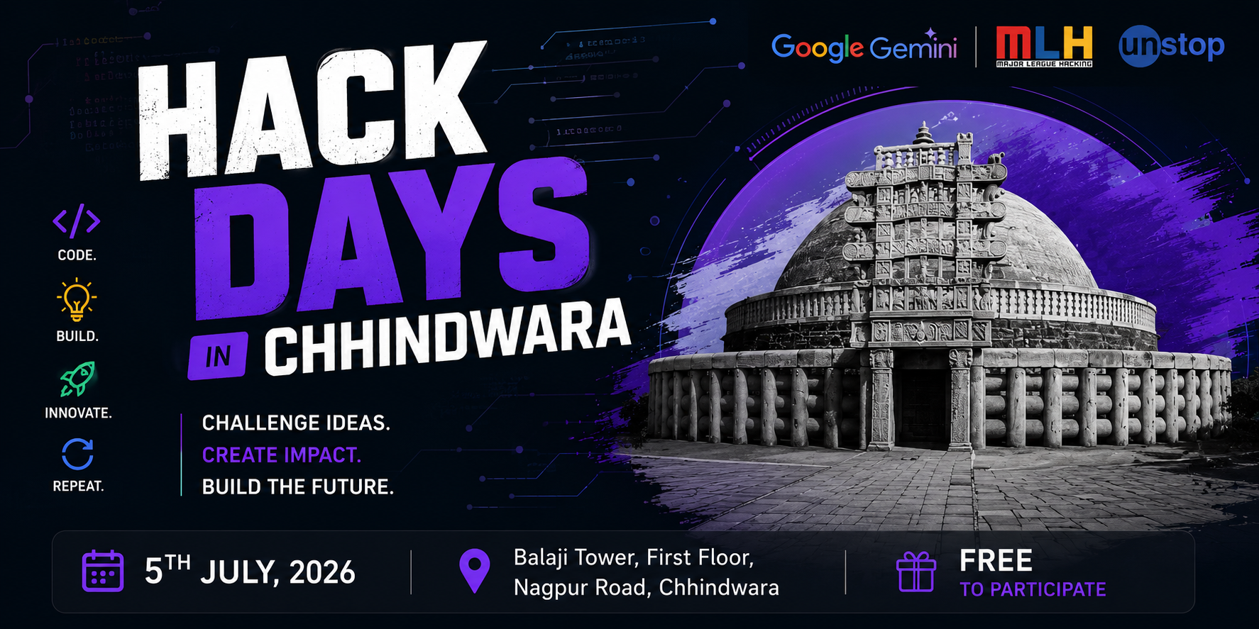 Hack Days in Chhindwara background