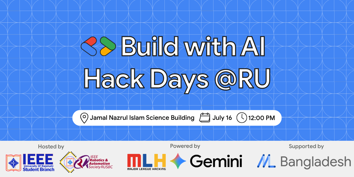 Build with AI Hack Days @RU background