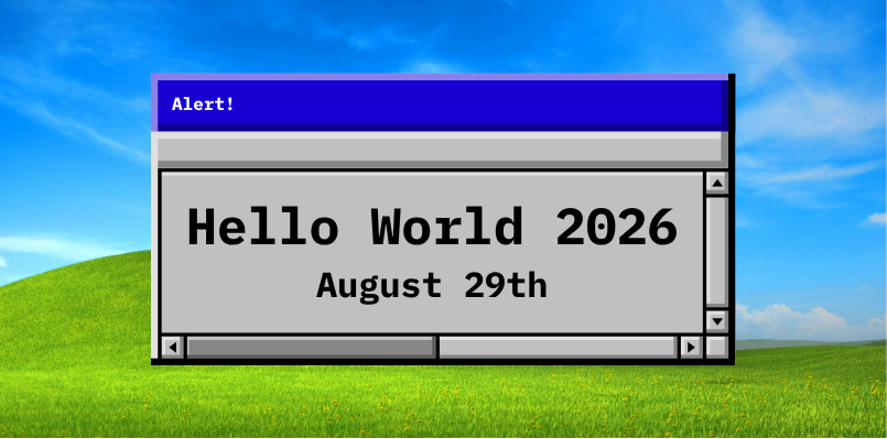 Hello World background