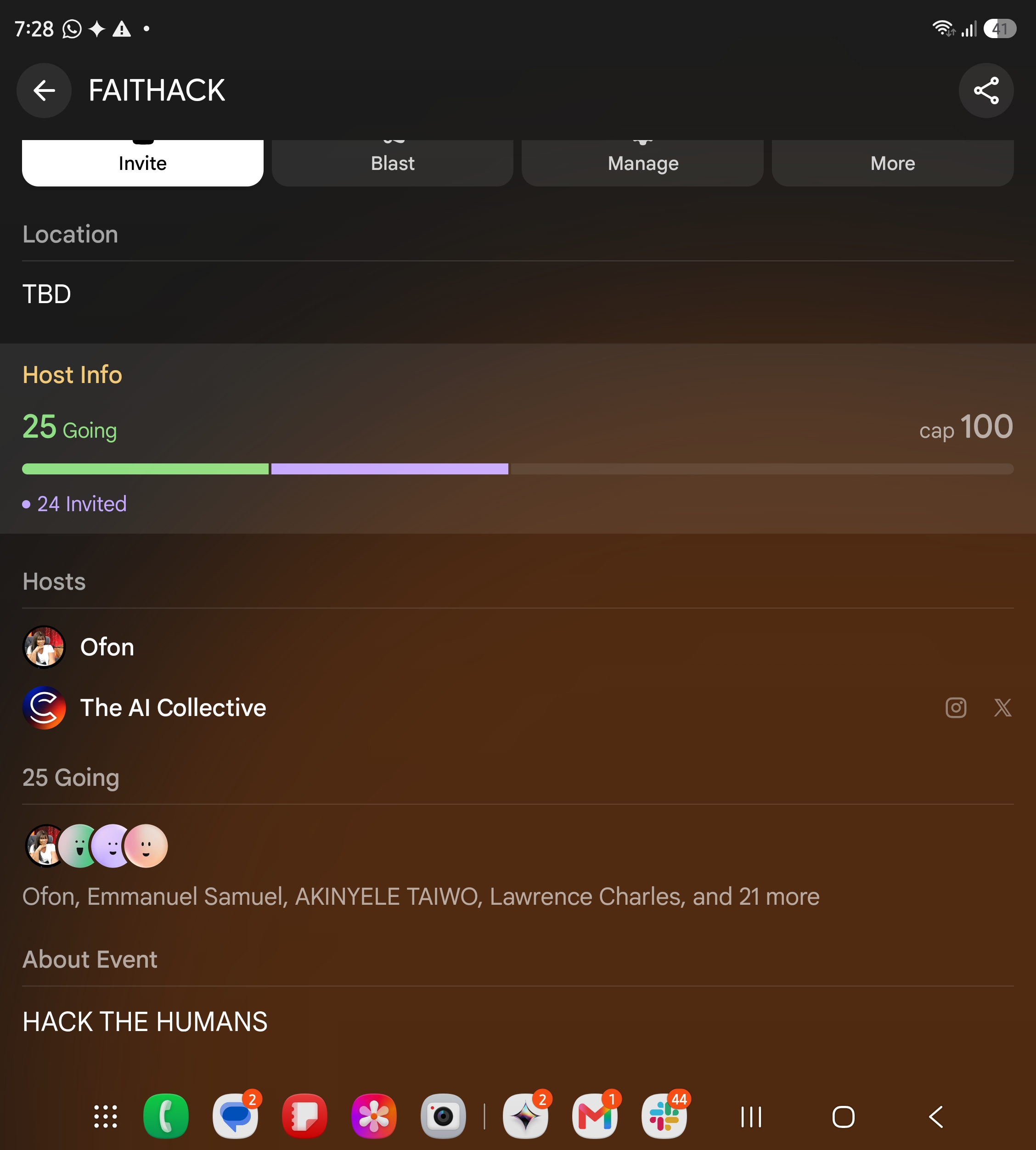 FAITHACK background