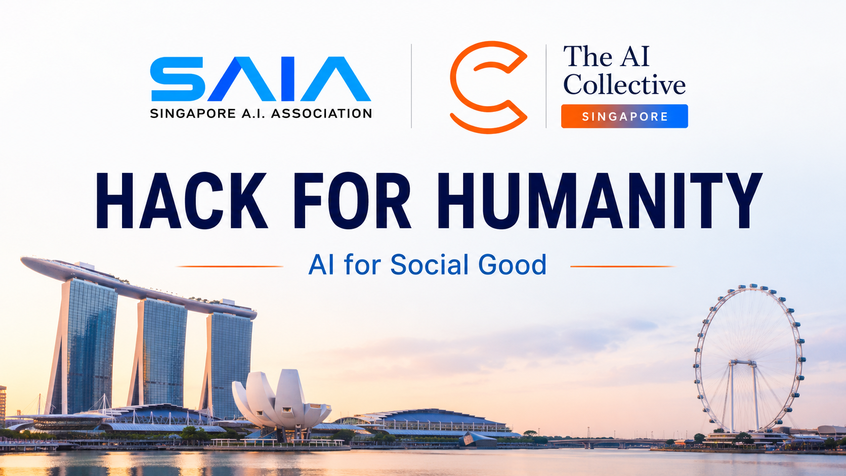 Singapore Hack for Humanity background