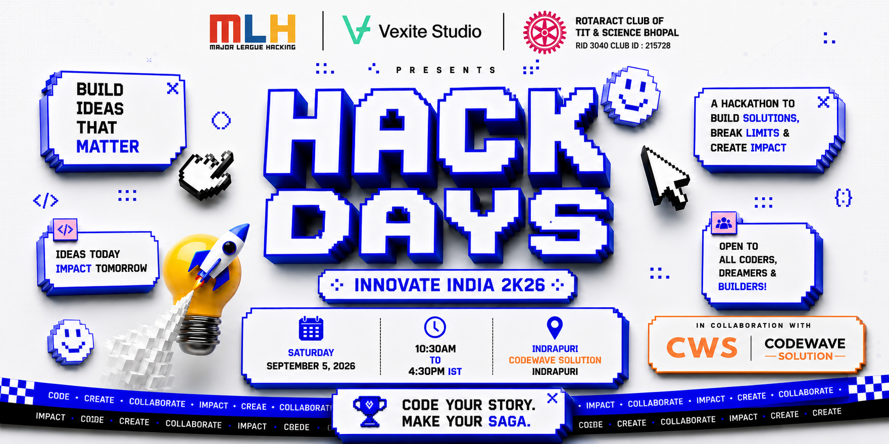 Hack Days: Innovate India 2026 background