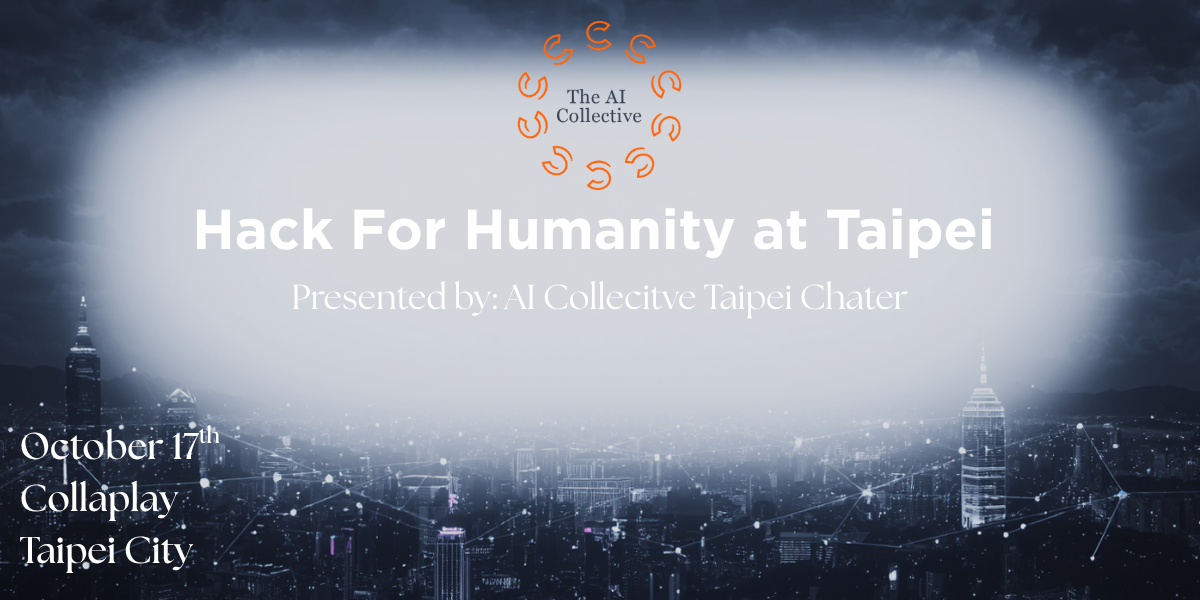 Hack For Humanity in Taipei background