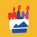 Hacky Birthday MLH logo